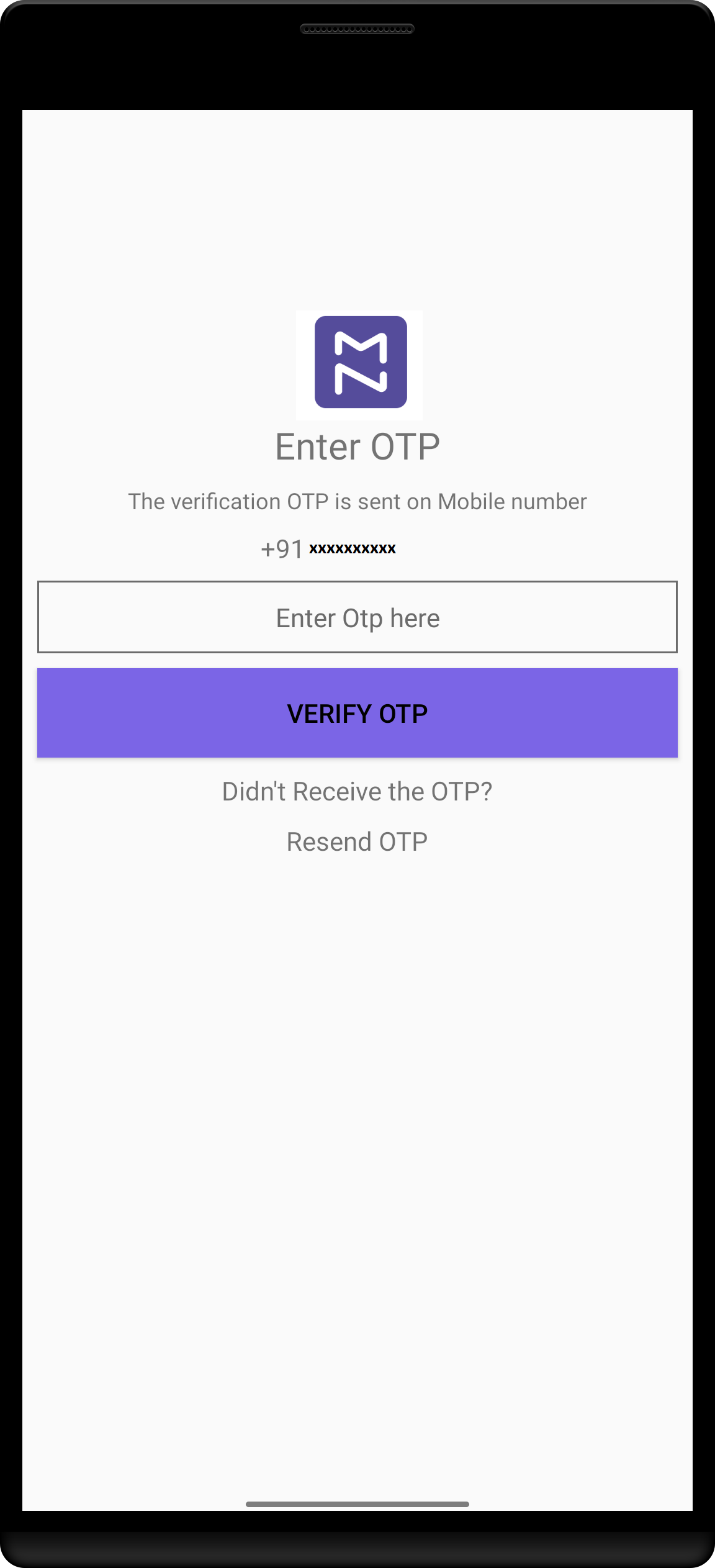 Verify OTP