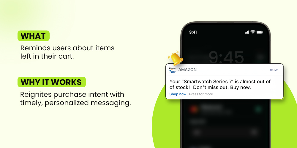 Mobile Push Notification Example - Amazon