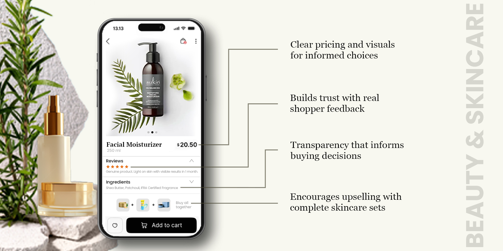 Mobile App Theme - Beauty Brand