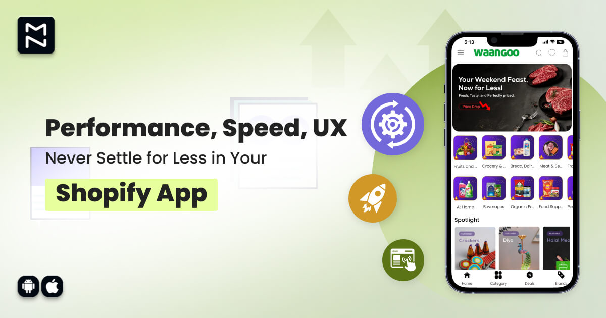 Performance Speed UX - The Core of Shopify Mobile App Features