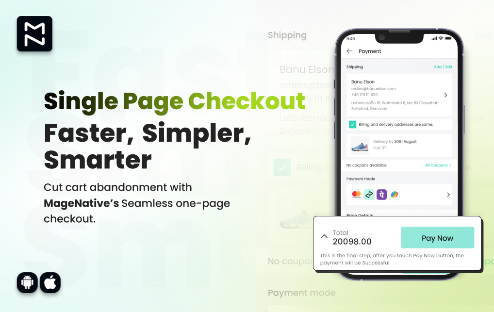 Single Page Checkout